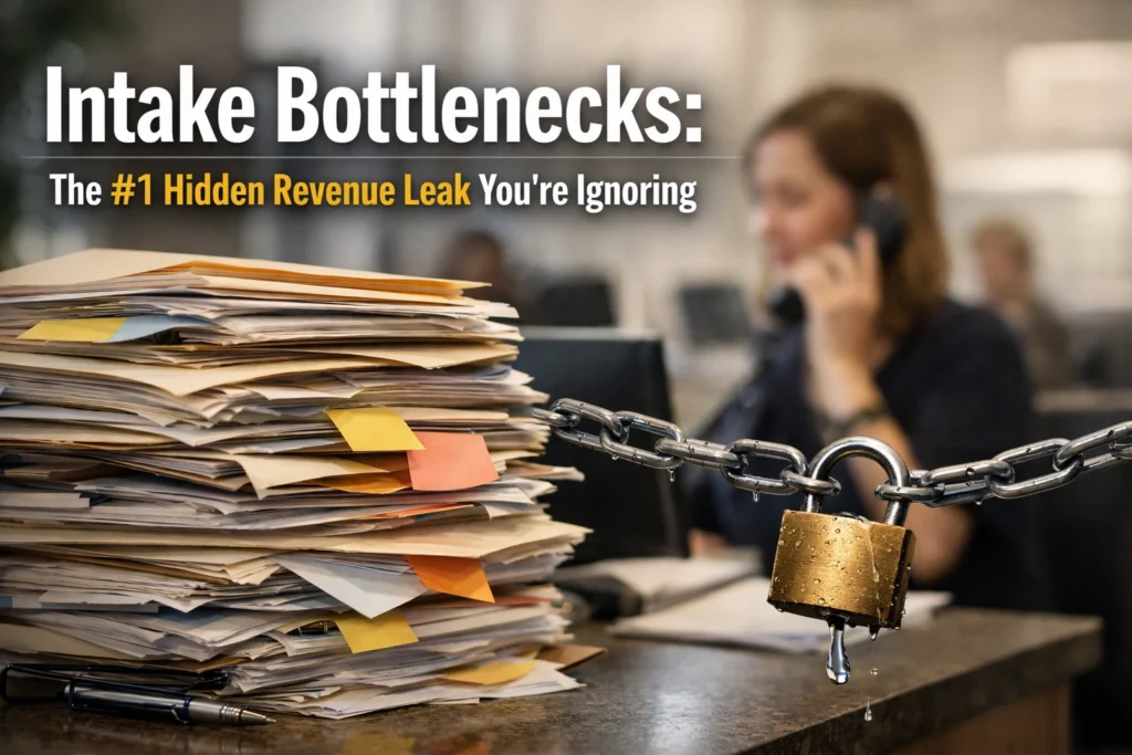 Intake Bottlenecks: The #1 Hidden Revenue Leak You’re Ignoring