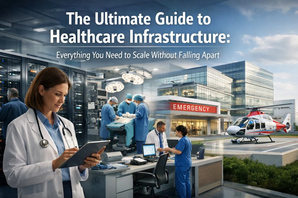 The Ultimate Guide to Healthcare Infrastructure: Everything You Need to Scale Without Falling Apart