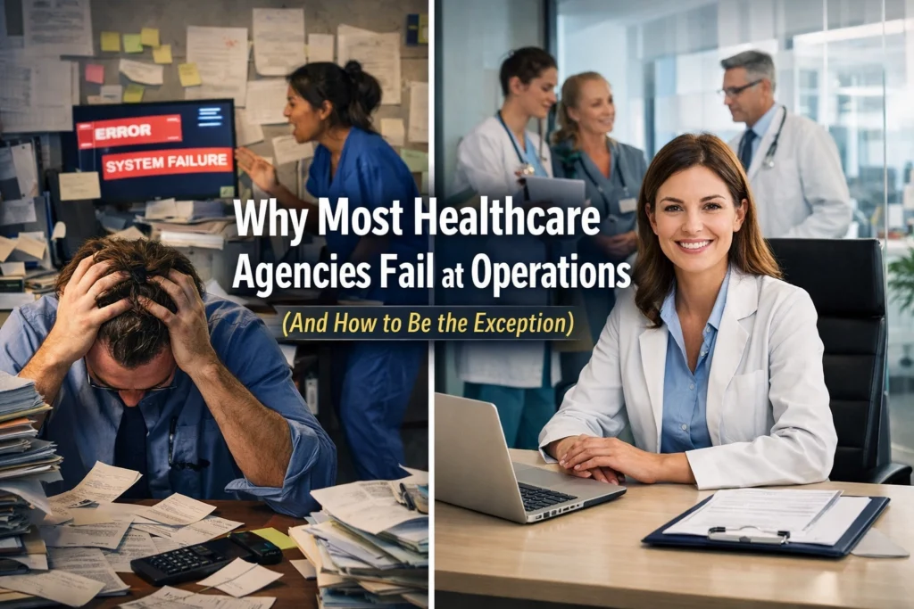 Why Most Healthcare Agencies Fail at Operations (And How to Be the Exception)