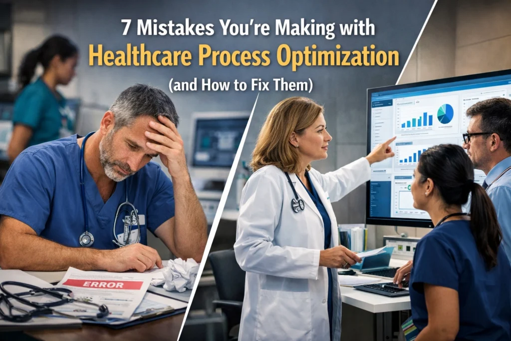 7 Mistakes You’re Making with Healthcare Process Optimization (and How to Fix Them)