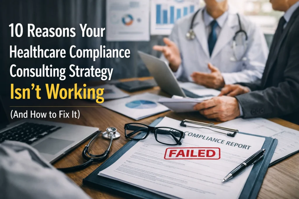 10 Reasons Your Healthcare Compliance Consulting Strategy Isn’t Working (And How to Fix It)