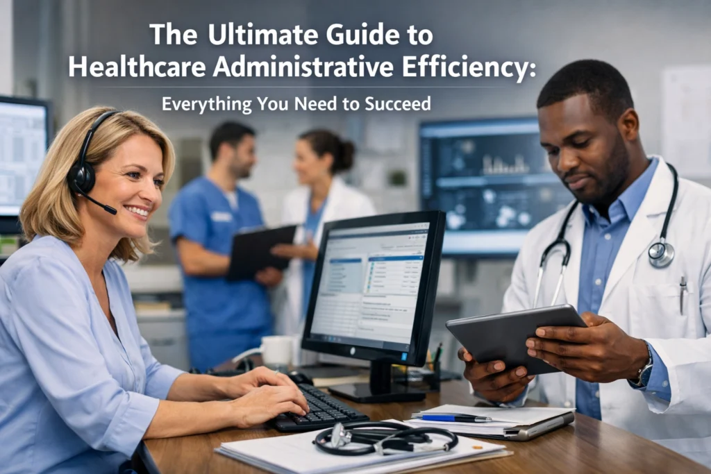 The Ultimate Guide to Healthcare Administrative Efficiency: Everything You Need to Succeed